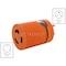 Ac Works Plug Adapter, L5-20R, 5-20P, L5-20P, 5-20P, 0 ft., Orange AD520L520 - alternate 2